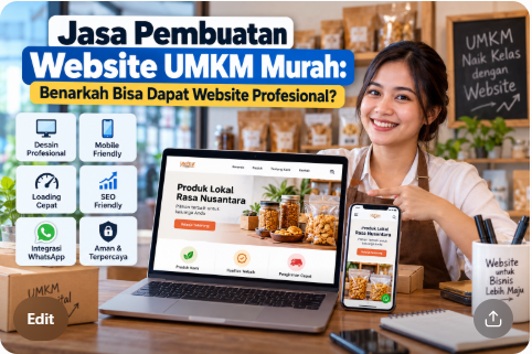 Jasa Pembuatan Website UMKM Murah Benarkah Bisa Dapat Website Profesional